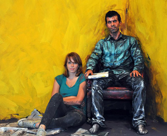 Pop Out Painting Alexa Meade